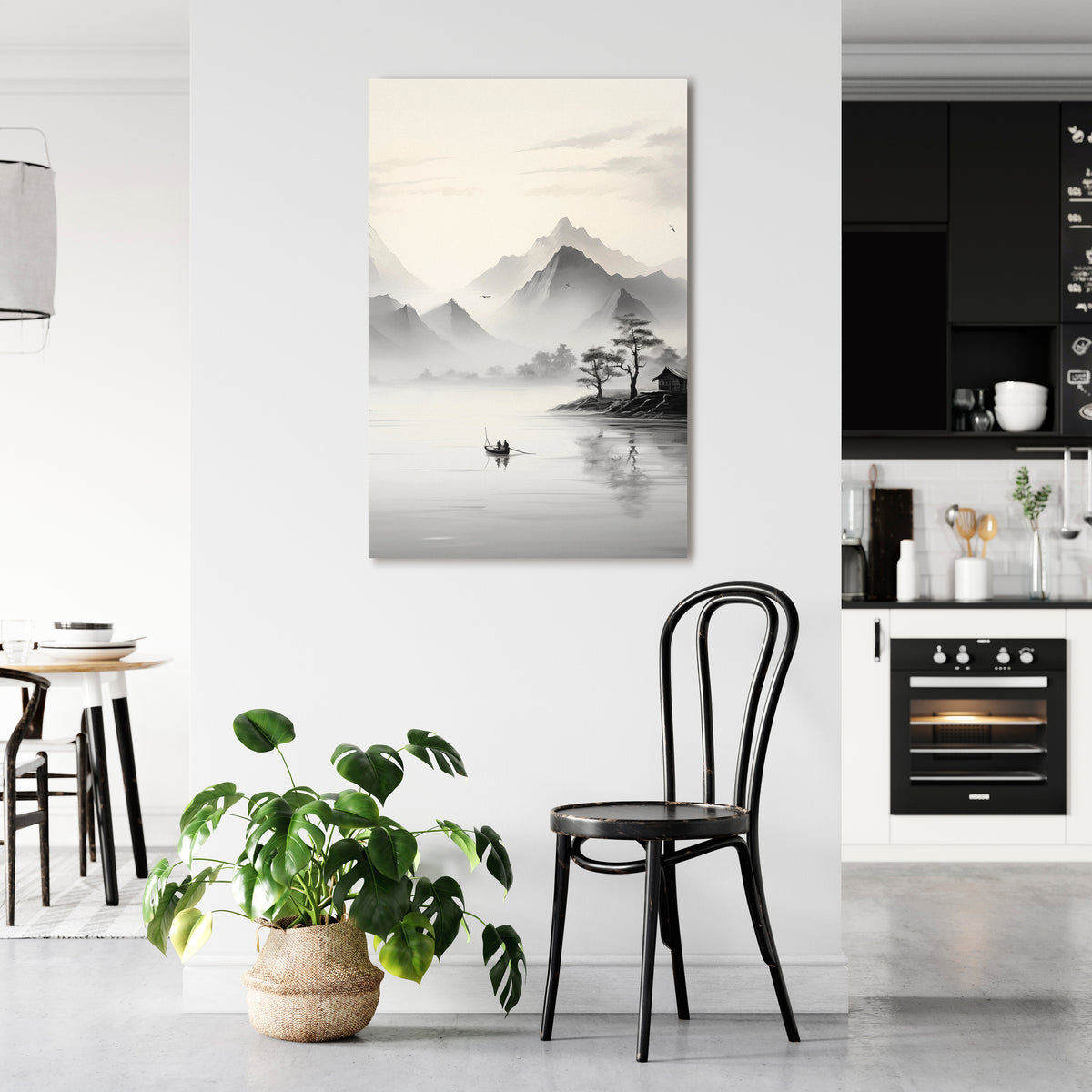 ASIAN VENTURE Vertical Canvas Print