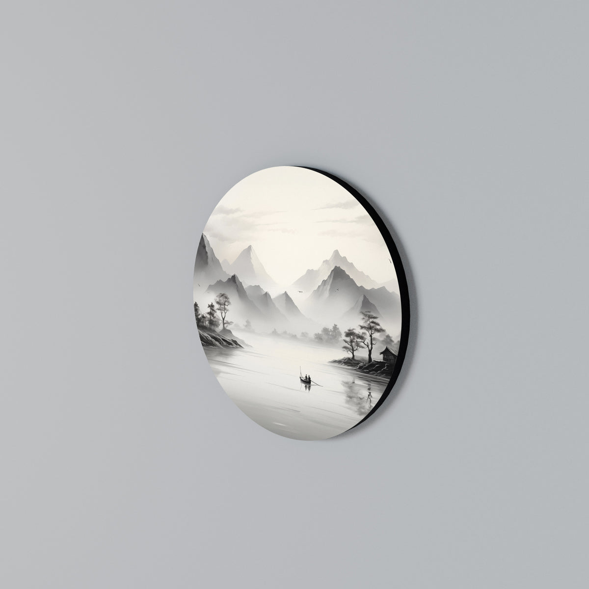 ASIAN VENTURE Kulatá nástěnná dekorace