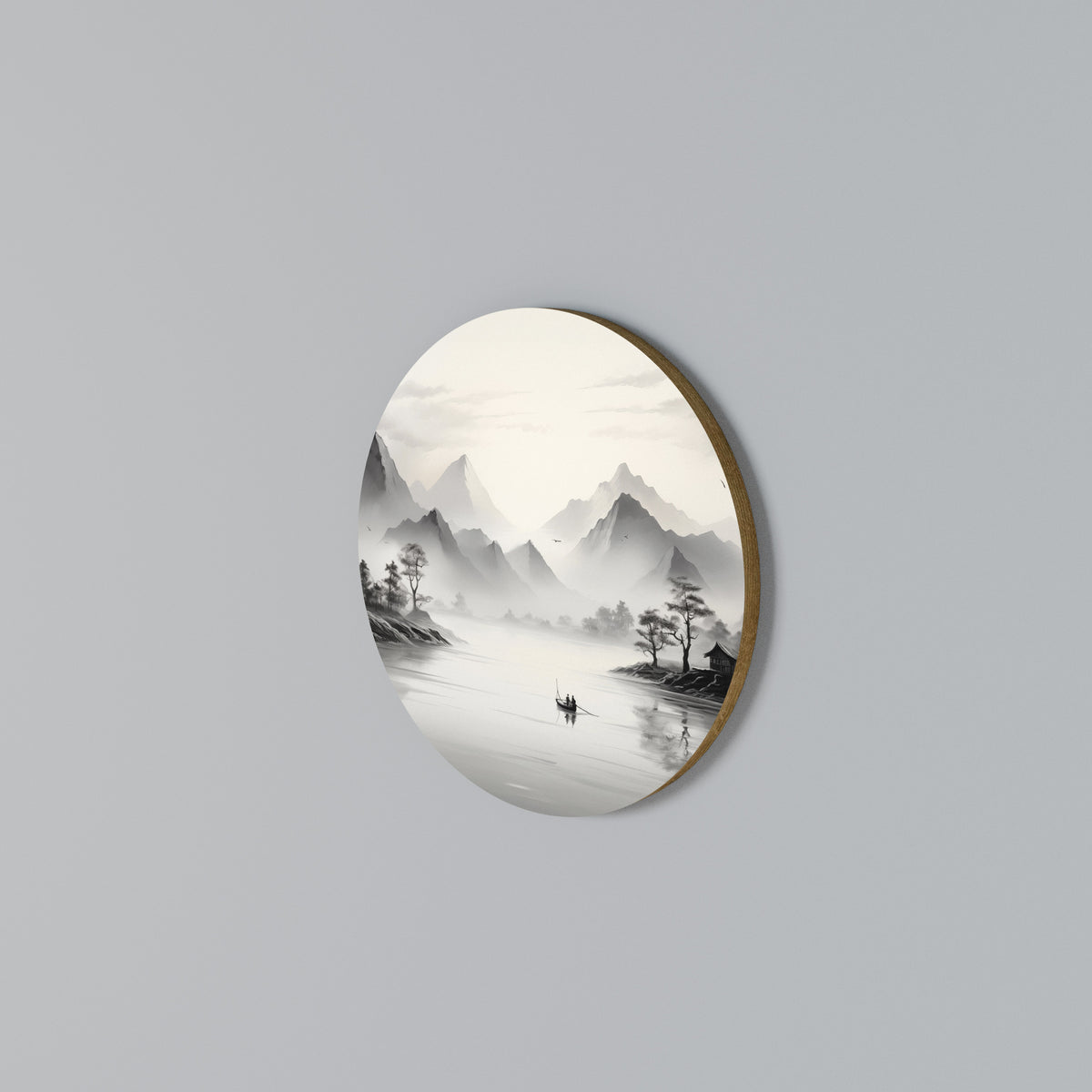 ASIAN VENTURE Kulatá nástěnná dekorace