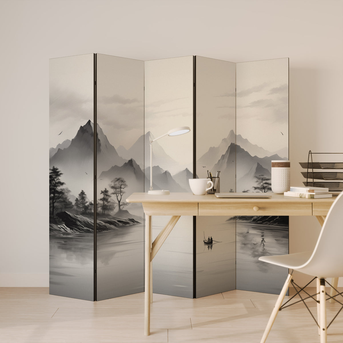 ASIAN VENTURE 5dílný paraván