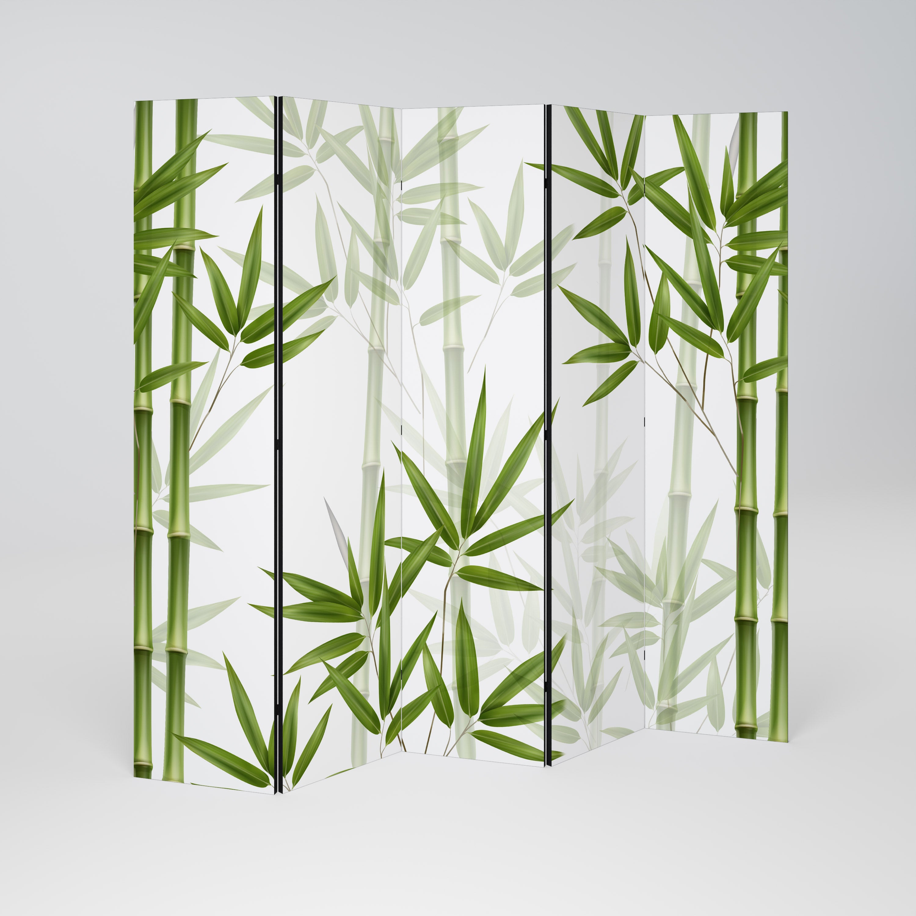 SERENE BAMBOO WHISPERS 5dílný paraván