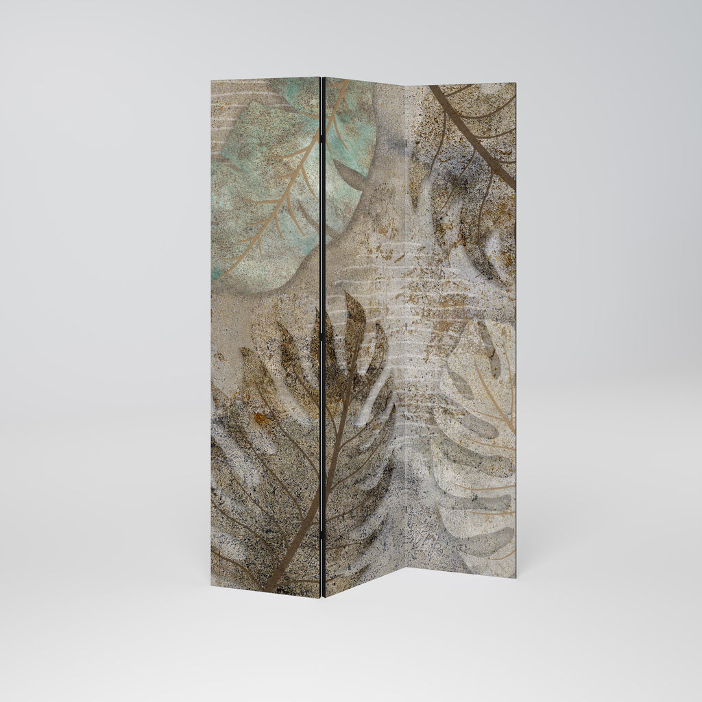 TEXTURED TRANQUILITY 3-Panel Room Divider