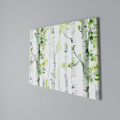 BIRCHY SOLACE Horizontal Canvas Print