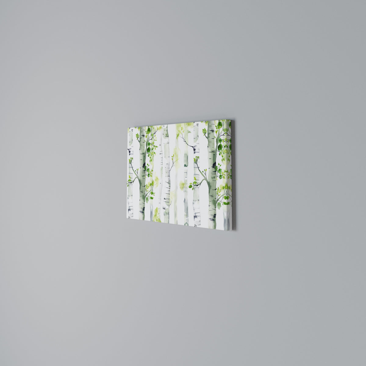 BIRCHY SOLACE Horizontal Canvas Print