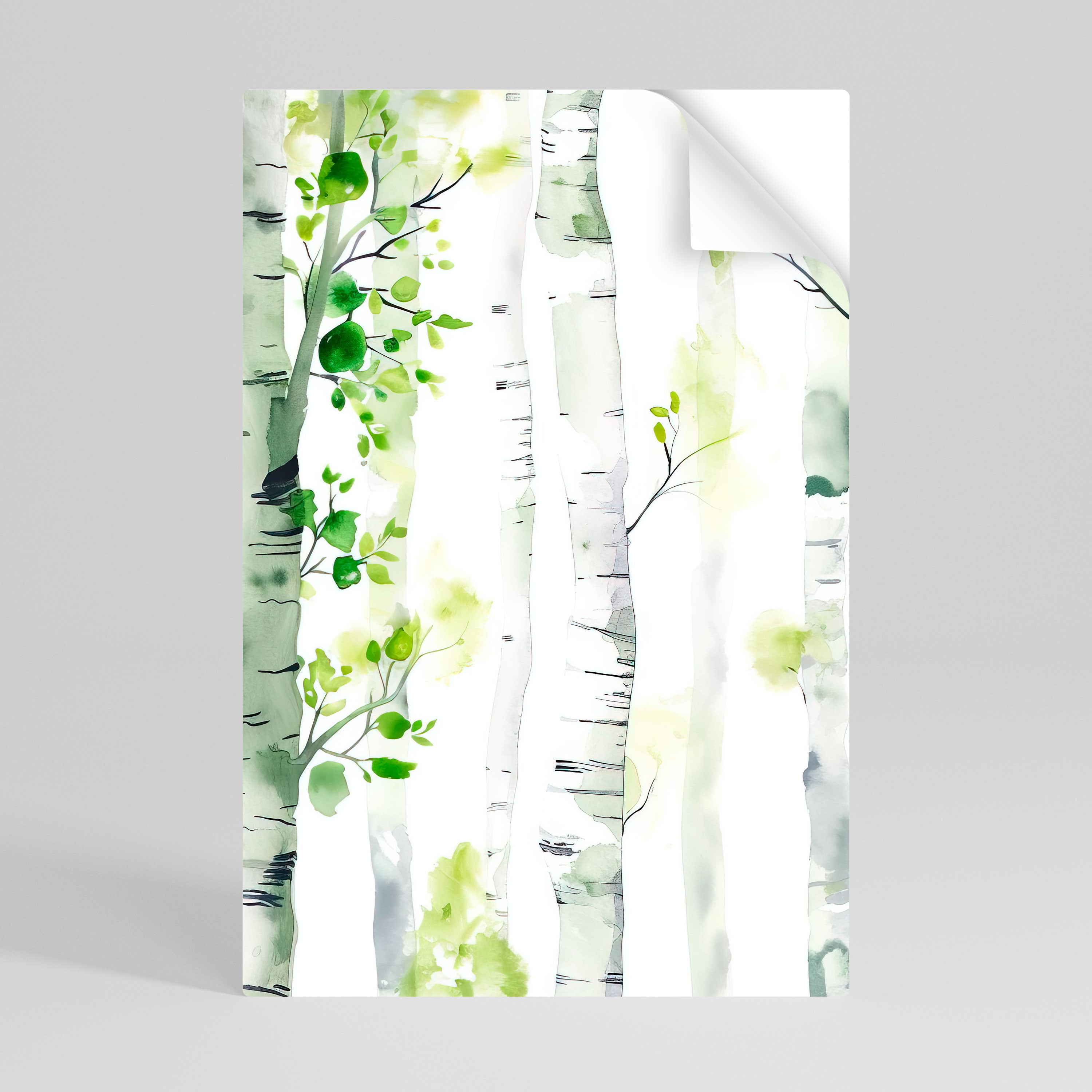 BIRCHY SOLACE Svislý samolepicí plakát