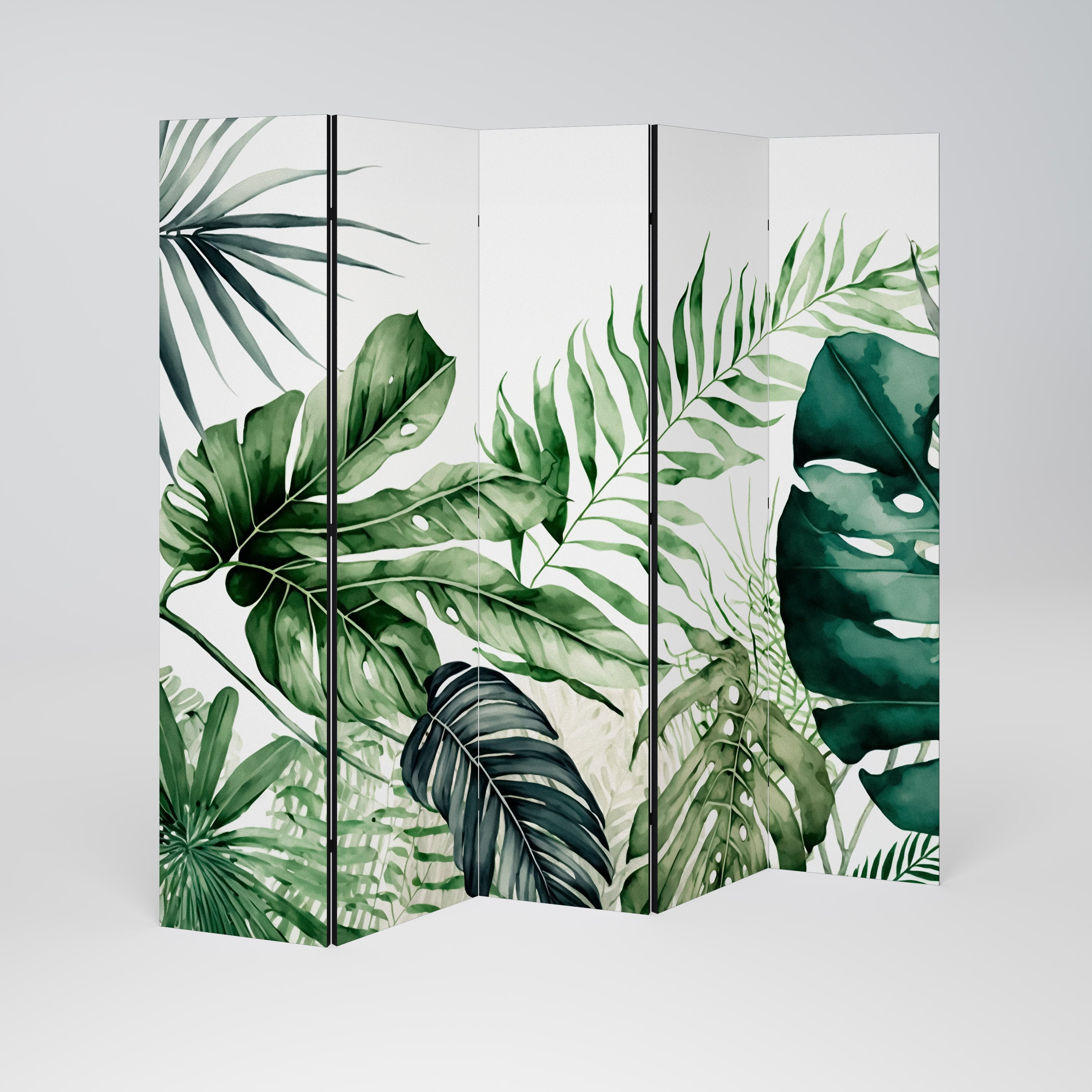 MONSTERA DREAM 5dílný paraván