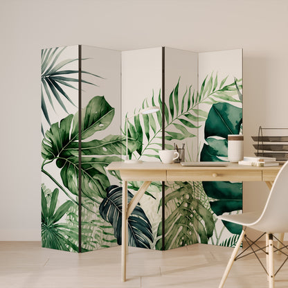 MONSTERA DREAM 5dílný paraván