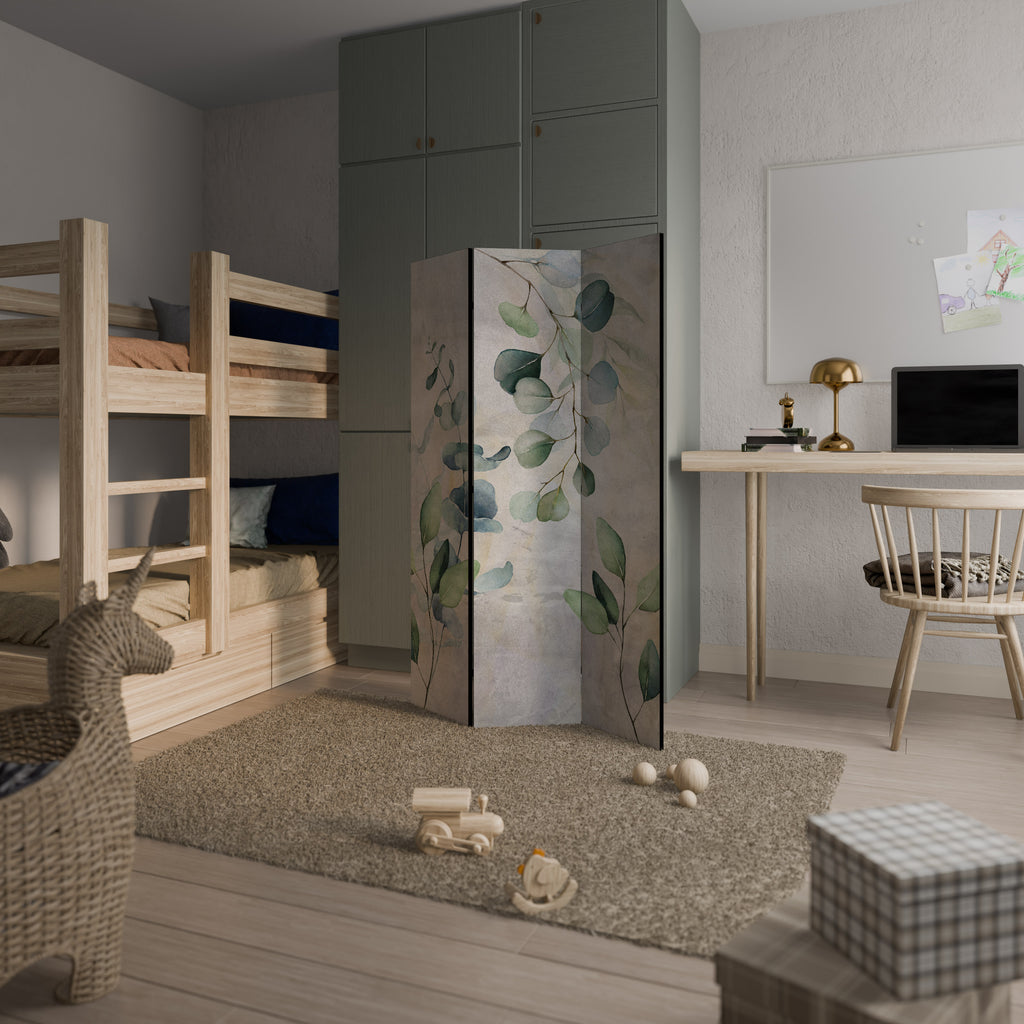 PEACEFUL SPRIGS 3dílný paraván