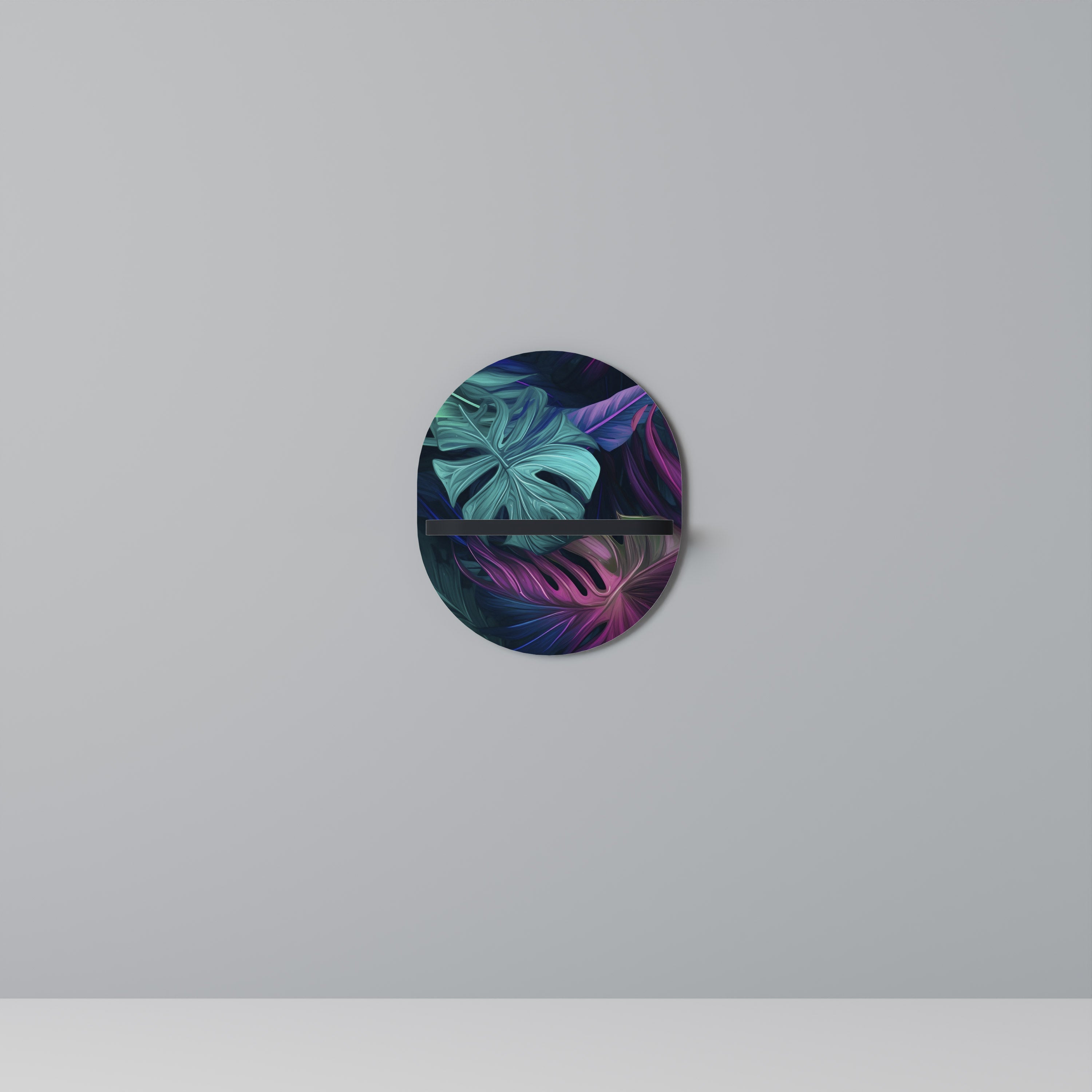 PSYCHODELIC MONSTERA Designová police