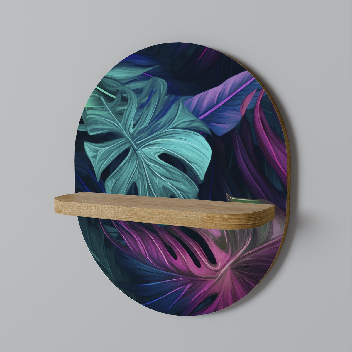 PSYCHODELIC MONSTERA Designová police