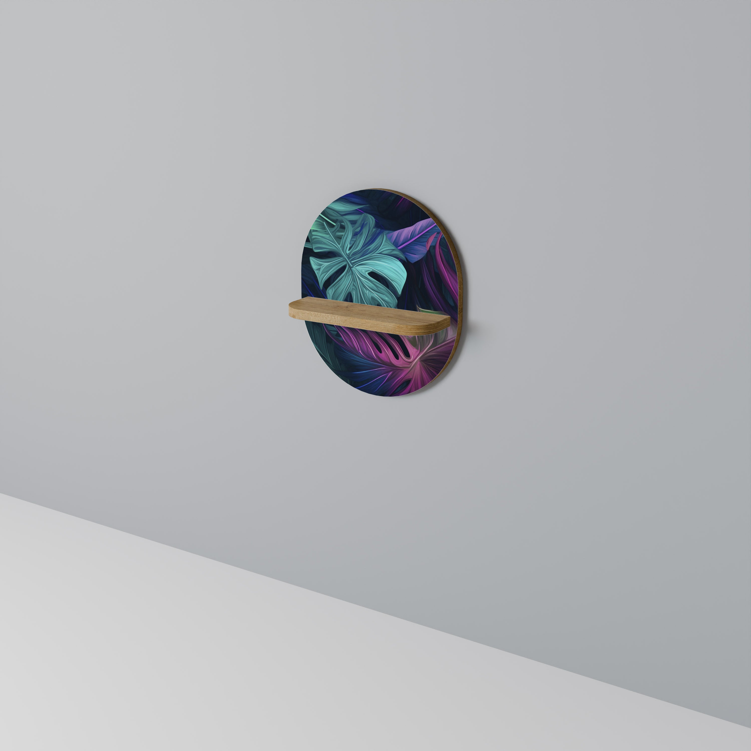 PSYCHODELIC MONSTERA Designová police