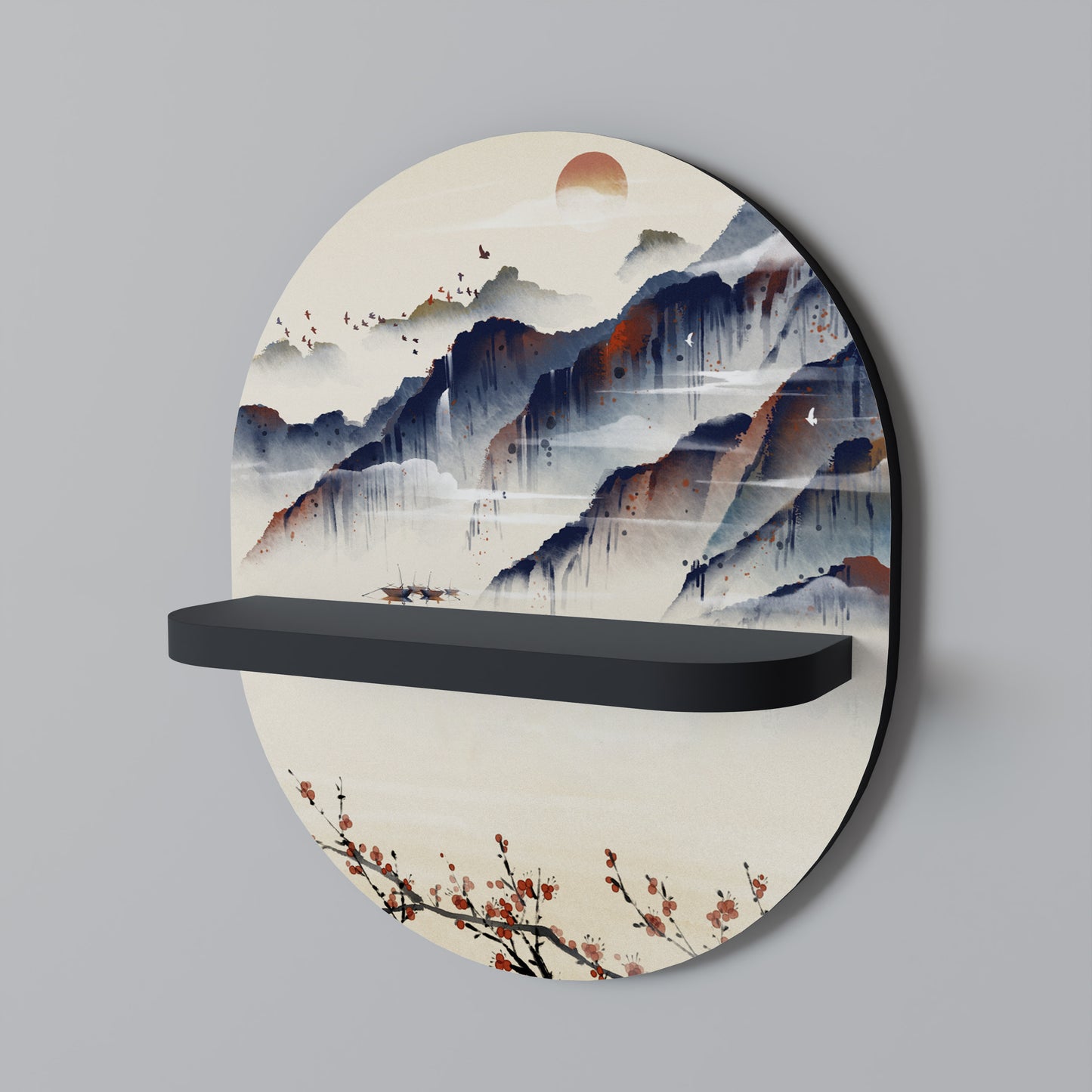 JAPANESE LANDSCAPE Designová police