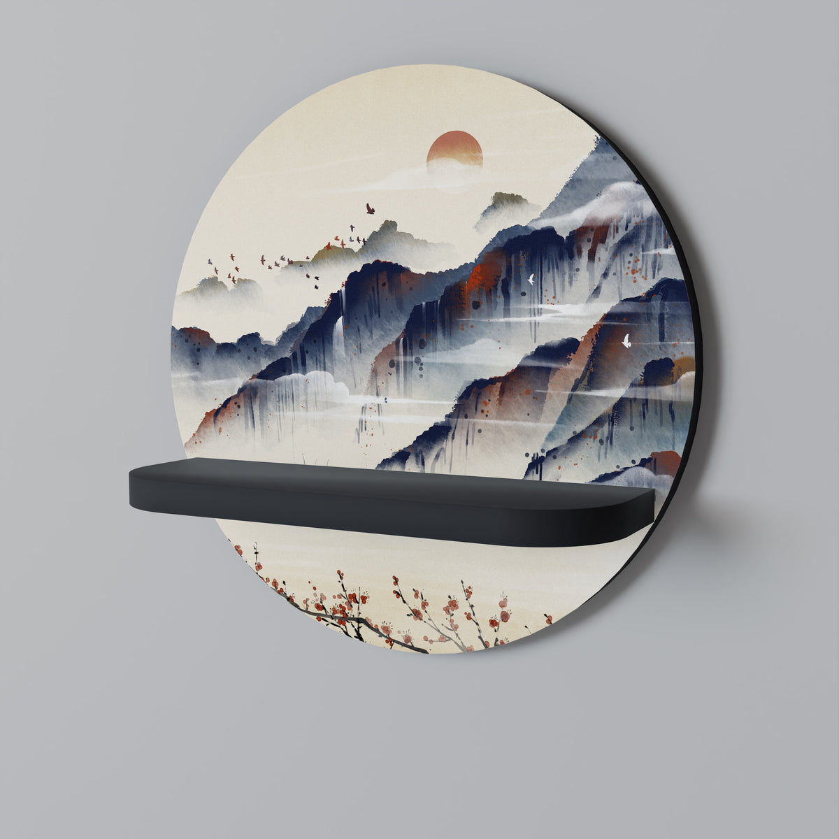 JAPANESE LANDSCAPE Designová police