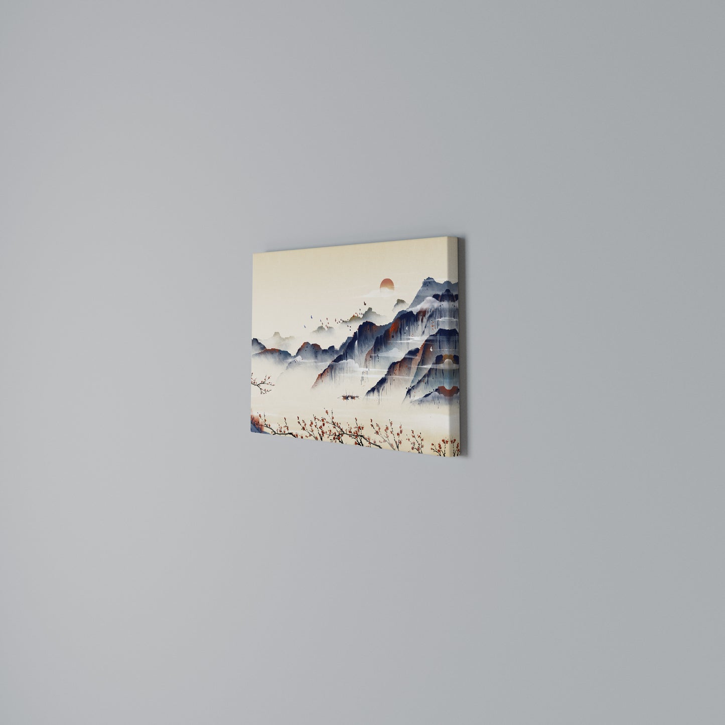 JAPANESE LANDSCAPE Horizontal Canvas Print