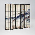 JAPANESE LANDSCAPE 5-Panel Room Divider