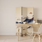 ORIENTAL LANDSCAPE 3dílný paraván