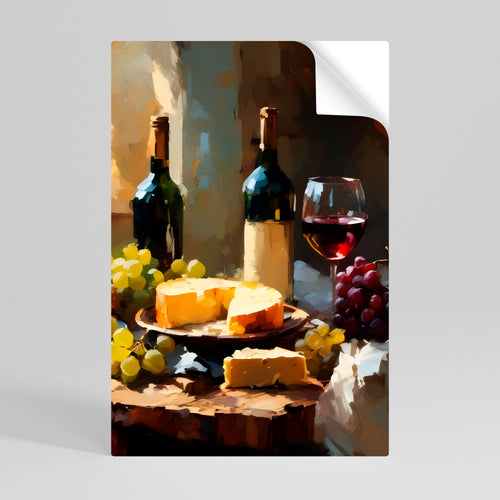 VINTAGE VINEYARD LUXURY Svislý samolepicí plakát