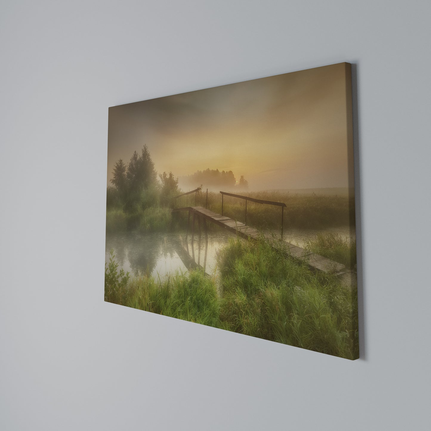DREAMY HAZE Horizontal Canvas Print