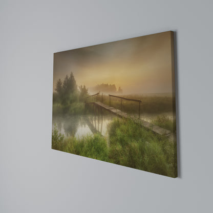DREAMY HAZE Horizontal Canvas Print