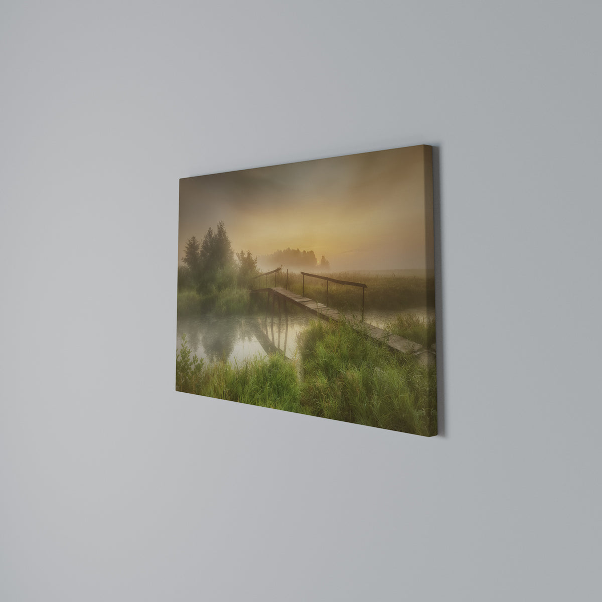 DREAMY HAZE Horizontal Canvas Print