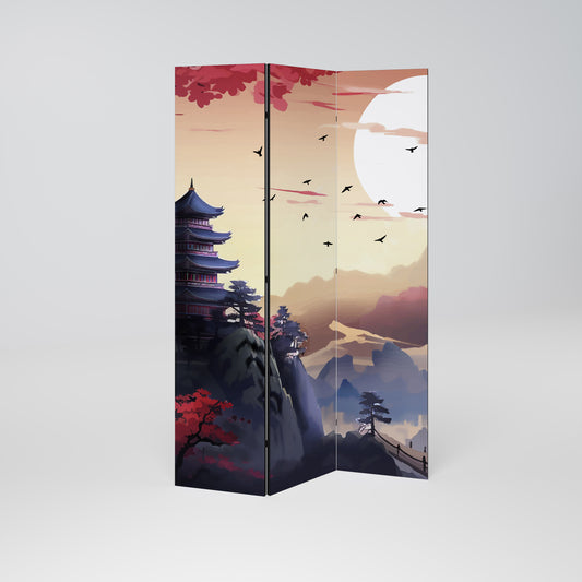 JAPANESE AURA 3dílný paraván