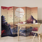 JAPANESE AURA 6-Panel Room Divider