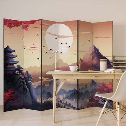 JAPANESE AURA 6dílný paraván