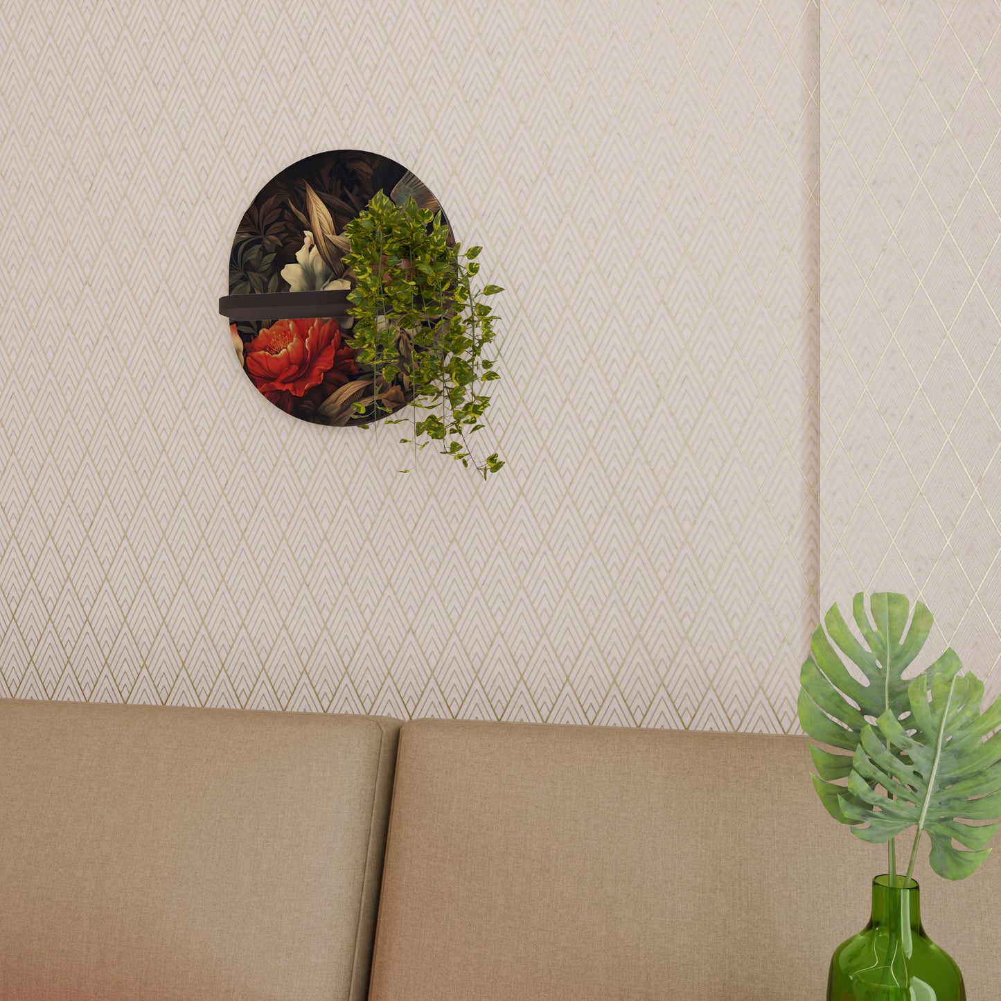 BOTANICAL BIRDSONG Designová police
