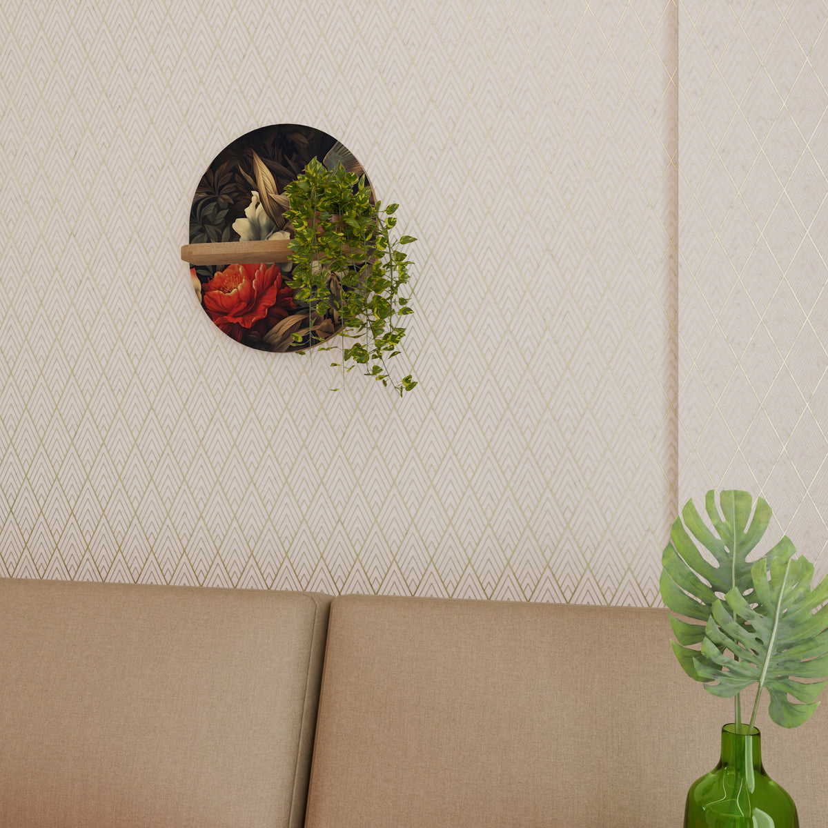 BOTANICAL BIRDSONG Designová police