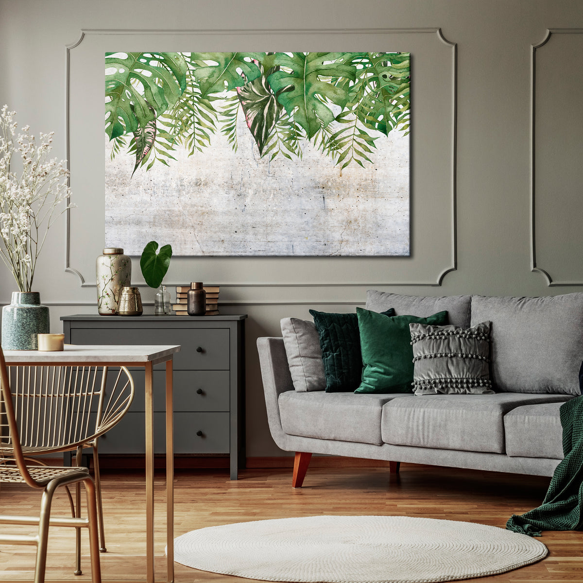 URBAN TROPICS Horizontal Canvas Print