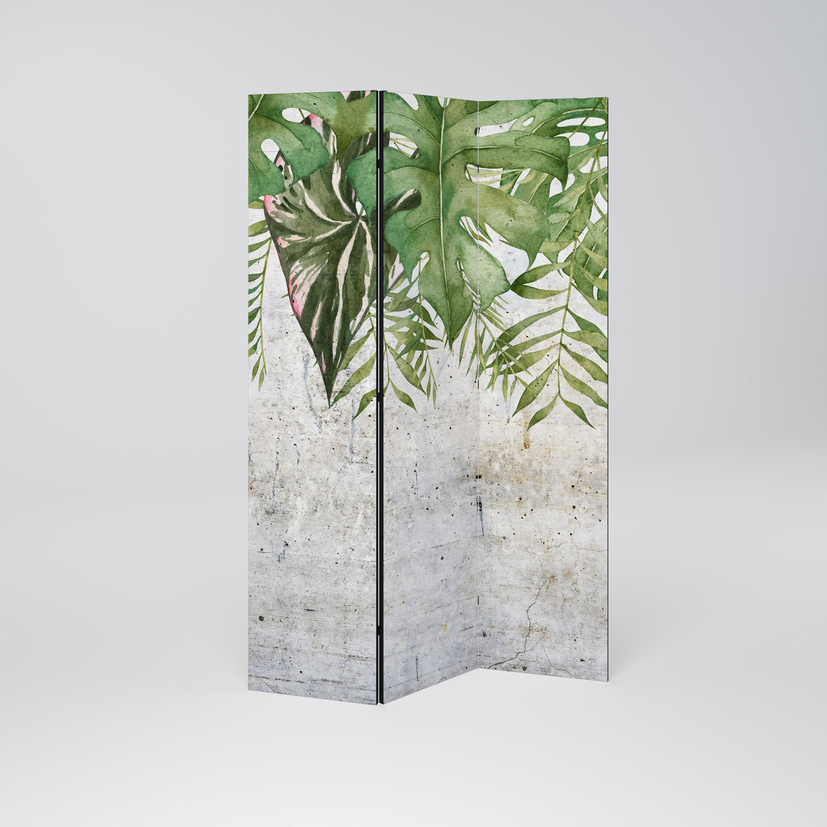 URBAN TROPICS 3dílný paraván