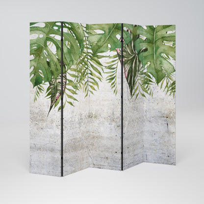 URBAN TROPICS 5dílný paraván