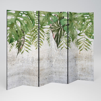 URBAN TROPICS 6dílný paraván