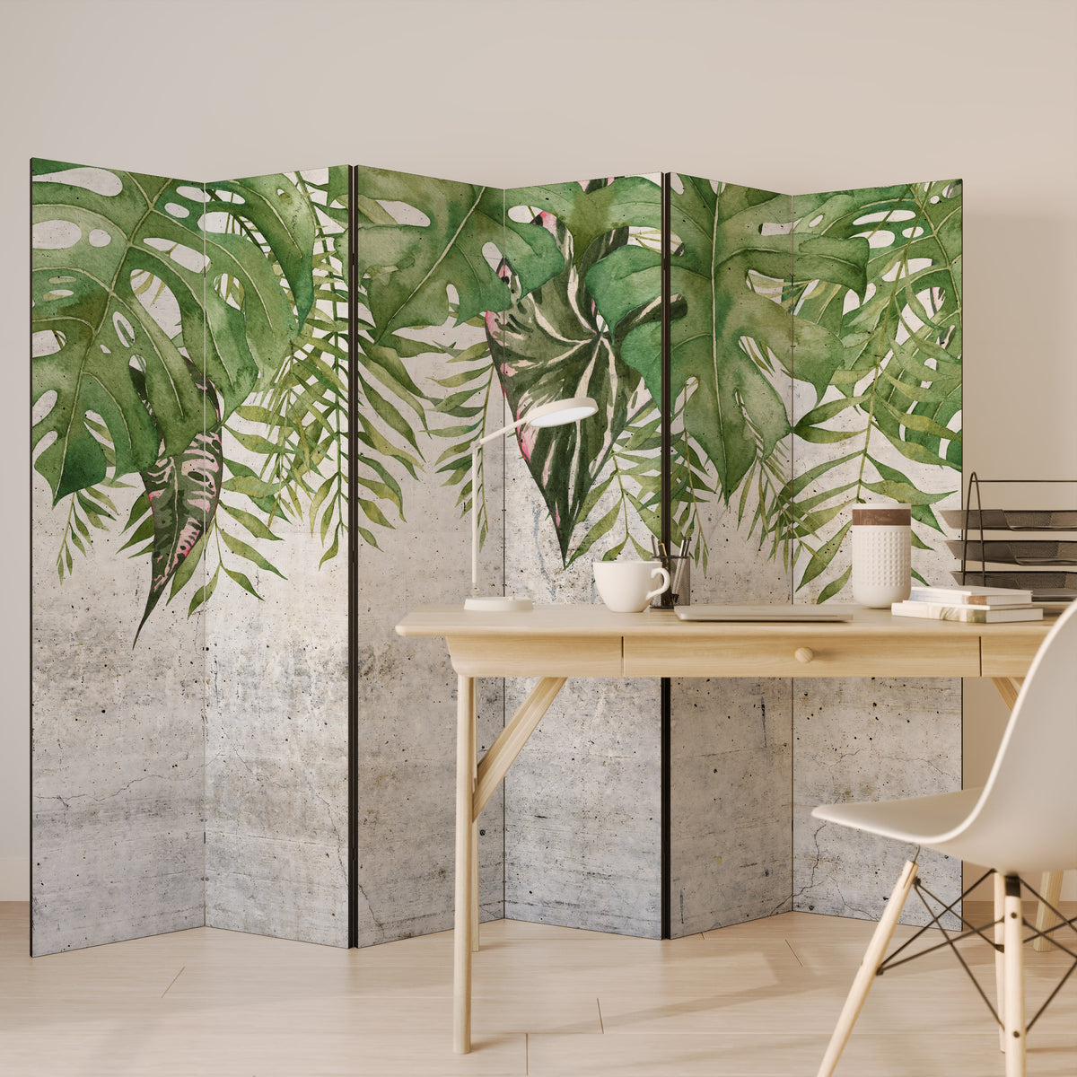 URBAN TROPICS 6dílný paraván