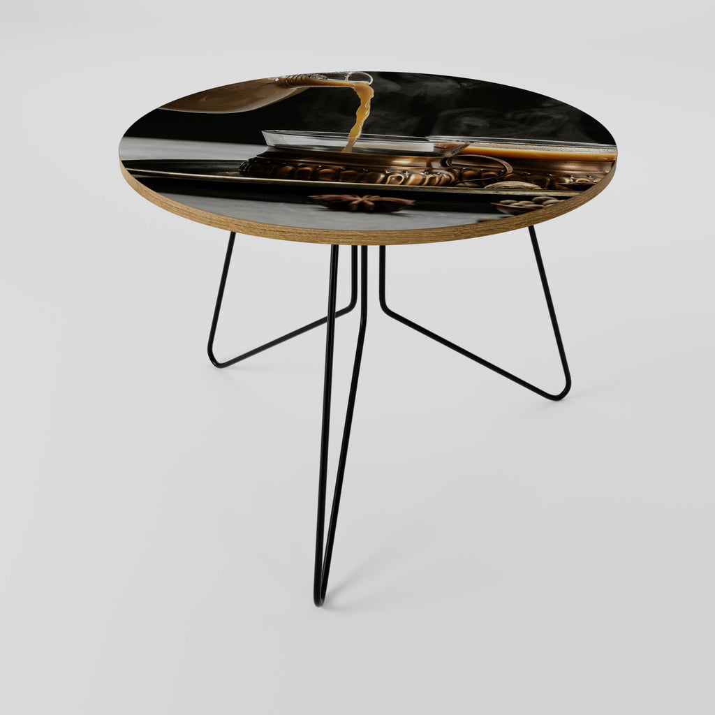 STEAMING SIPS OF SERENITY Konferenční stolek