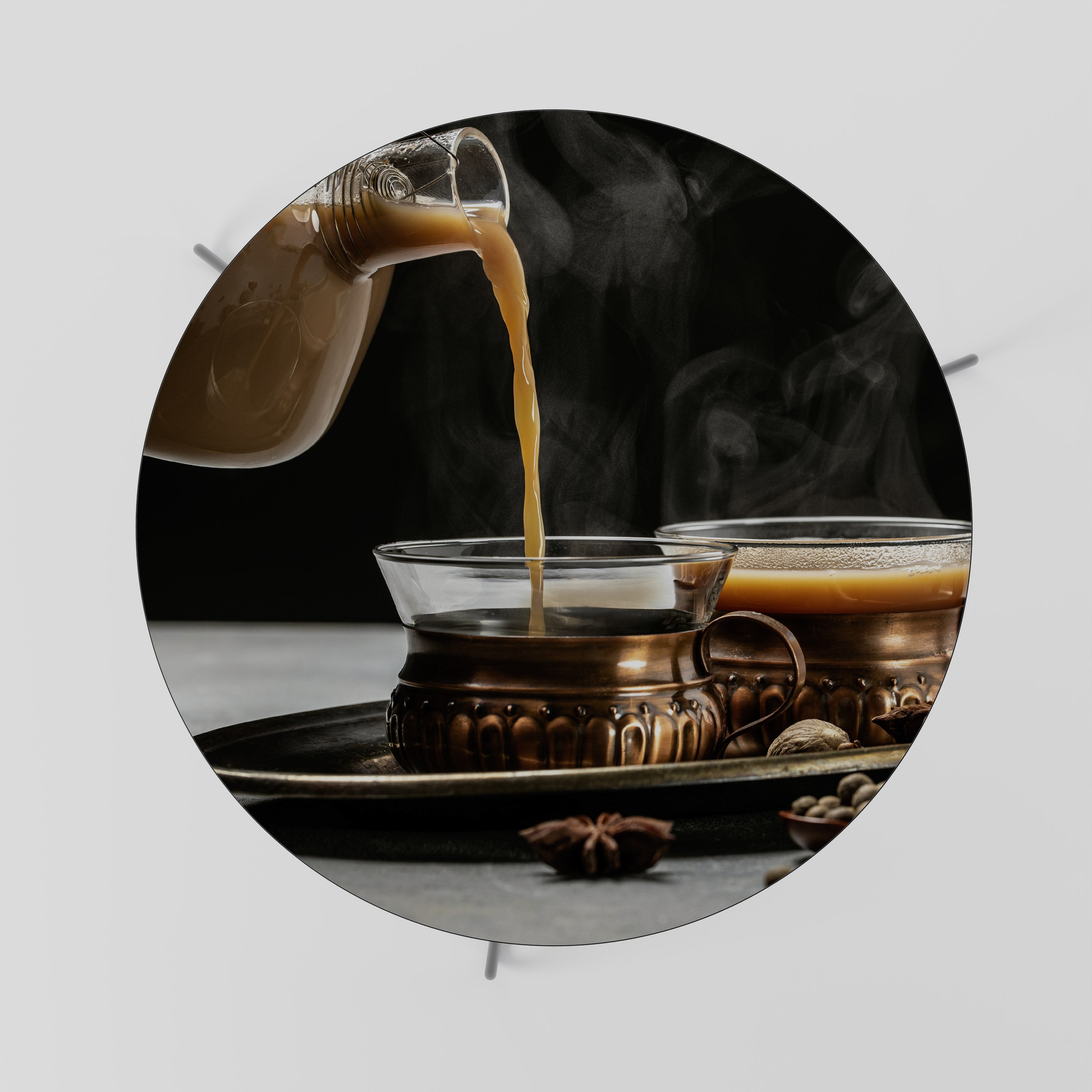 STEAMING SIPS OF SERENITY Konferenční stolek