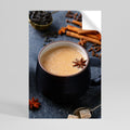 WARMTH IN A CUP Peel and Stick Vertical Poster