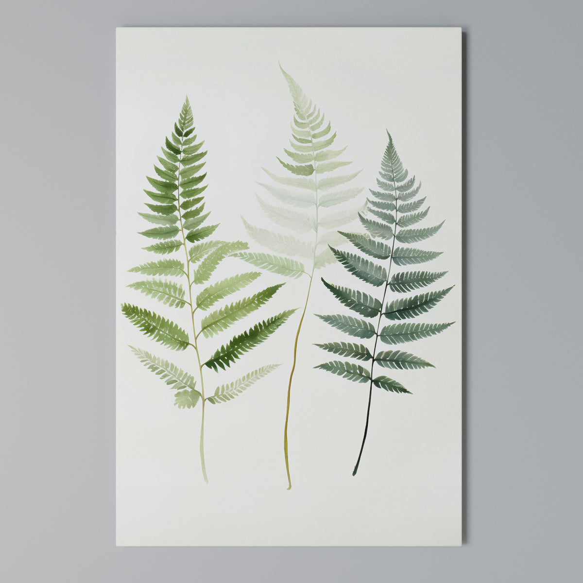 FERN MAJESTY Vertical Canvas Print