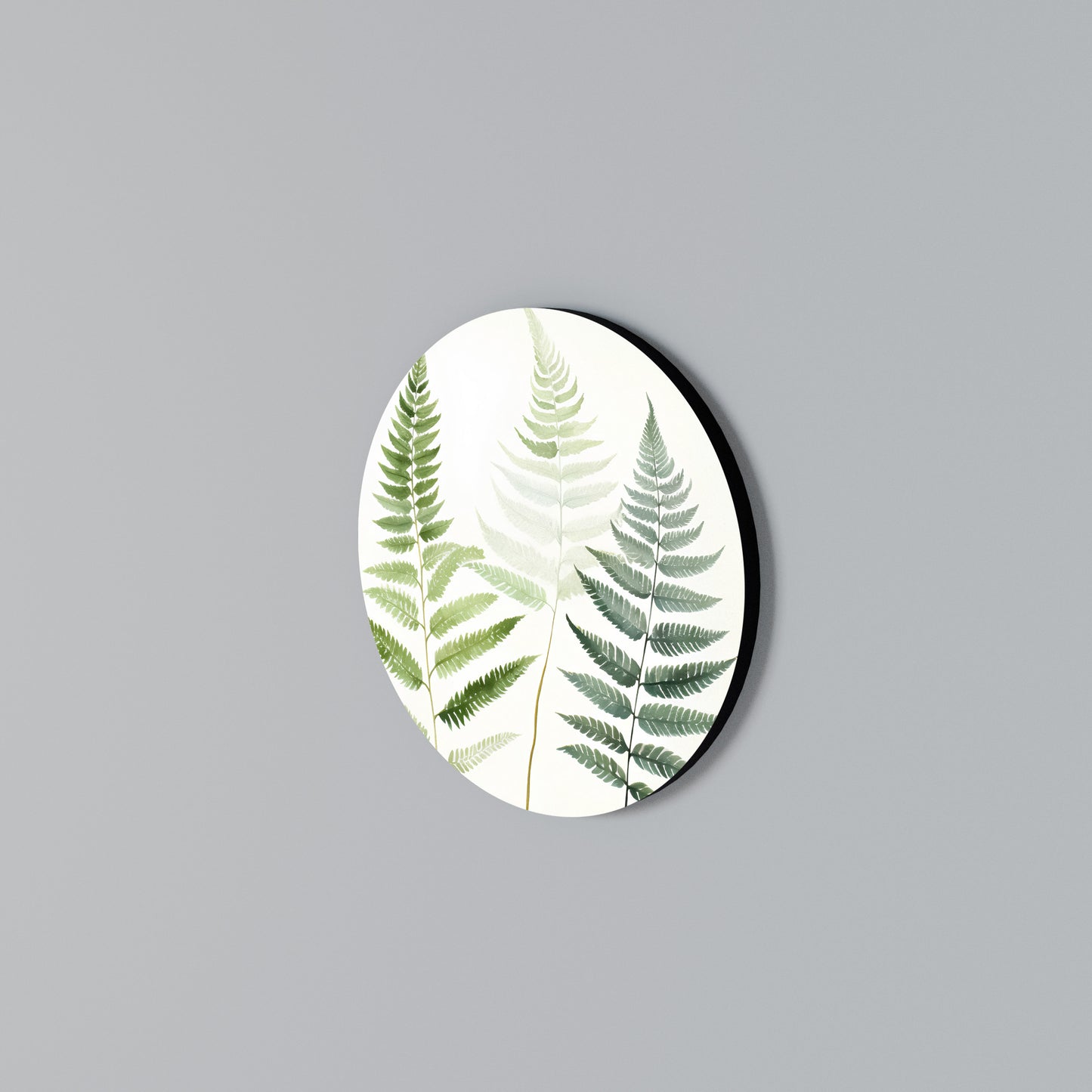 FERN MAJESTY Kulatá nástěnná dekorace