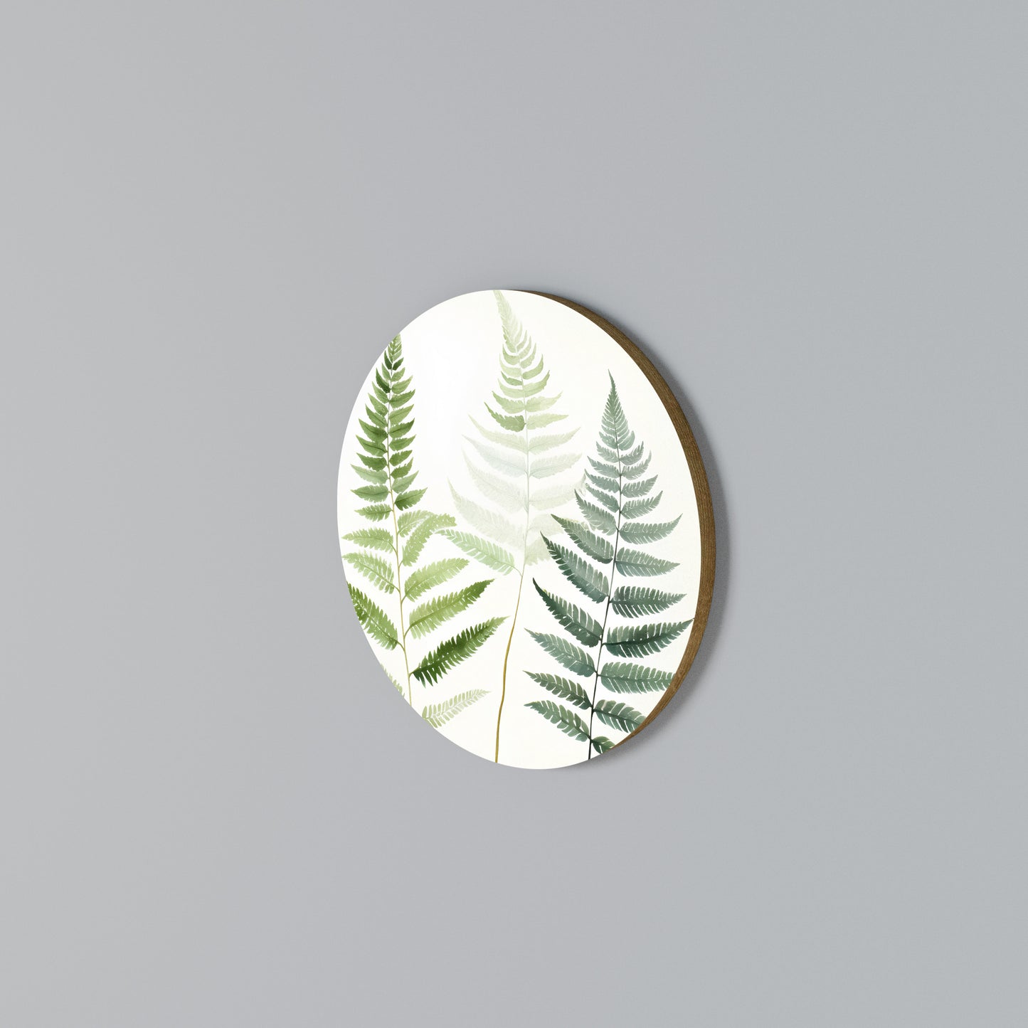 FERN MAJESTY Kulatá nástěnná dekorace