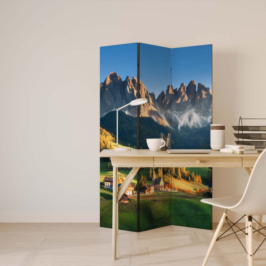 MOUNTAIN DREAMSCAPE 3-Panel Room Divider