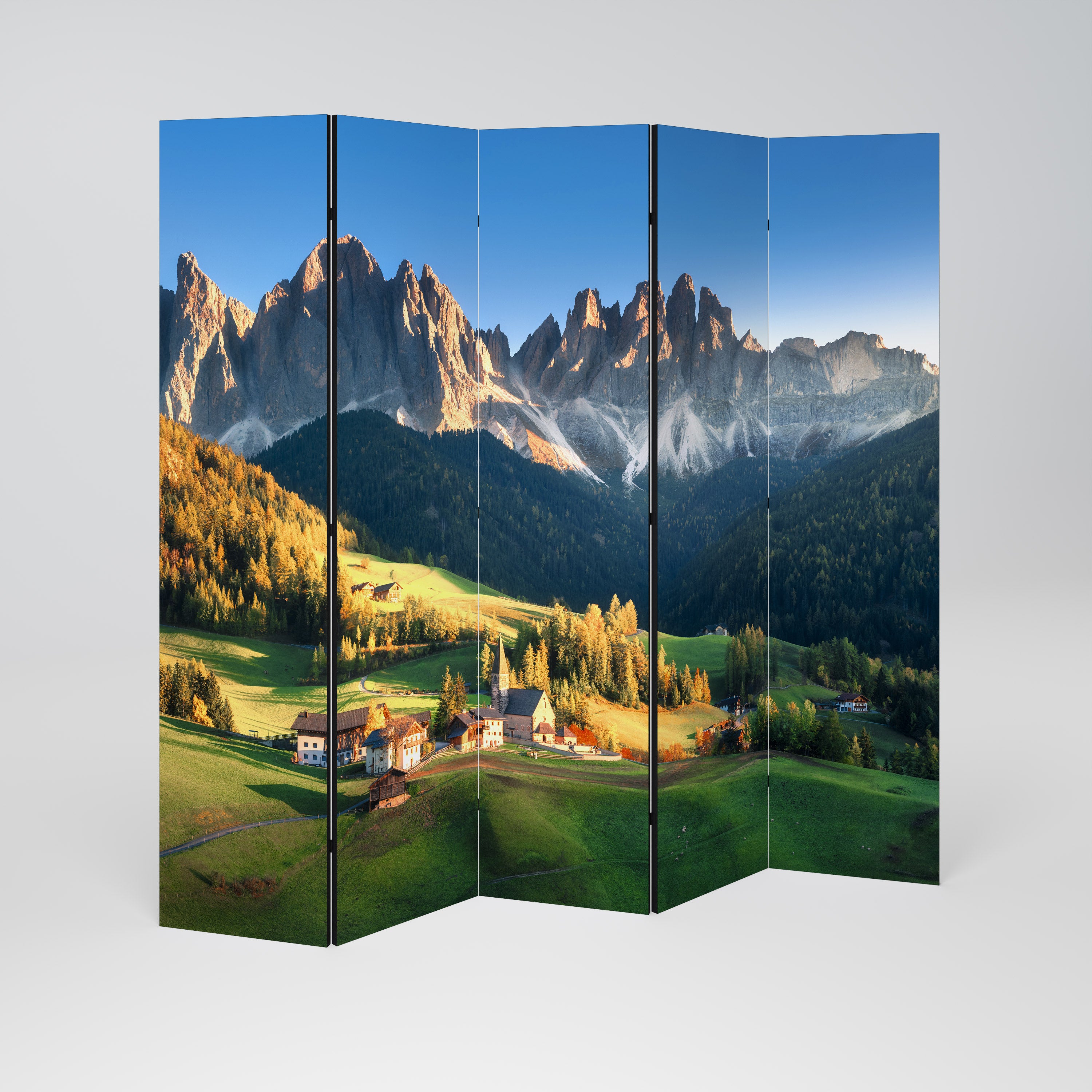 MOUNTAIN DREAMSCAPE 5dílný paraván
