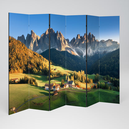 MOUNTAIN DREAMSCAPE 6dílný paraván