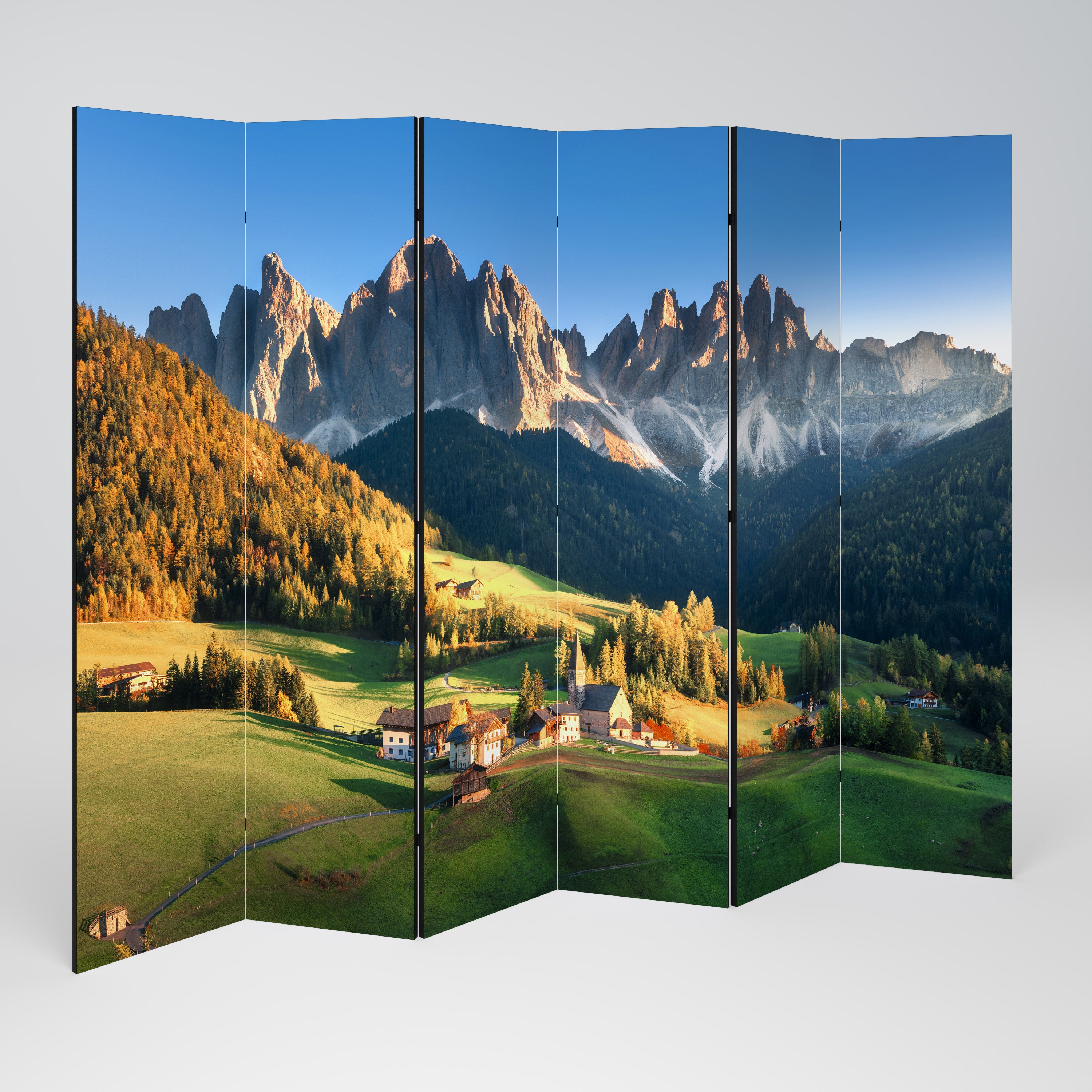 MOUNTAIN DREAMSCAPE 6dílný paraván