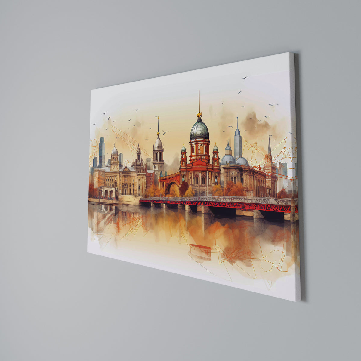 BERLIN SPIRIT Horizontal Canvas Print