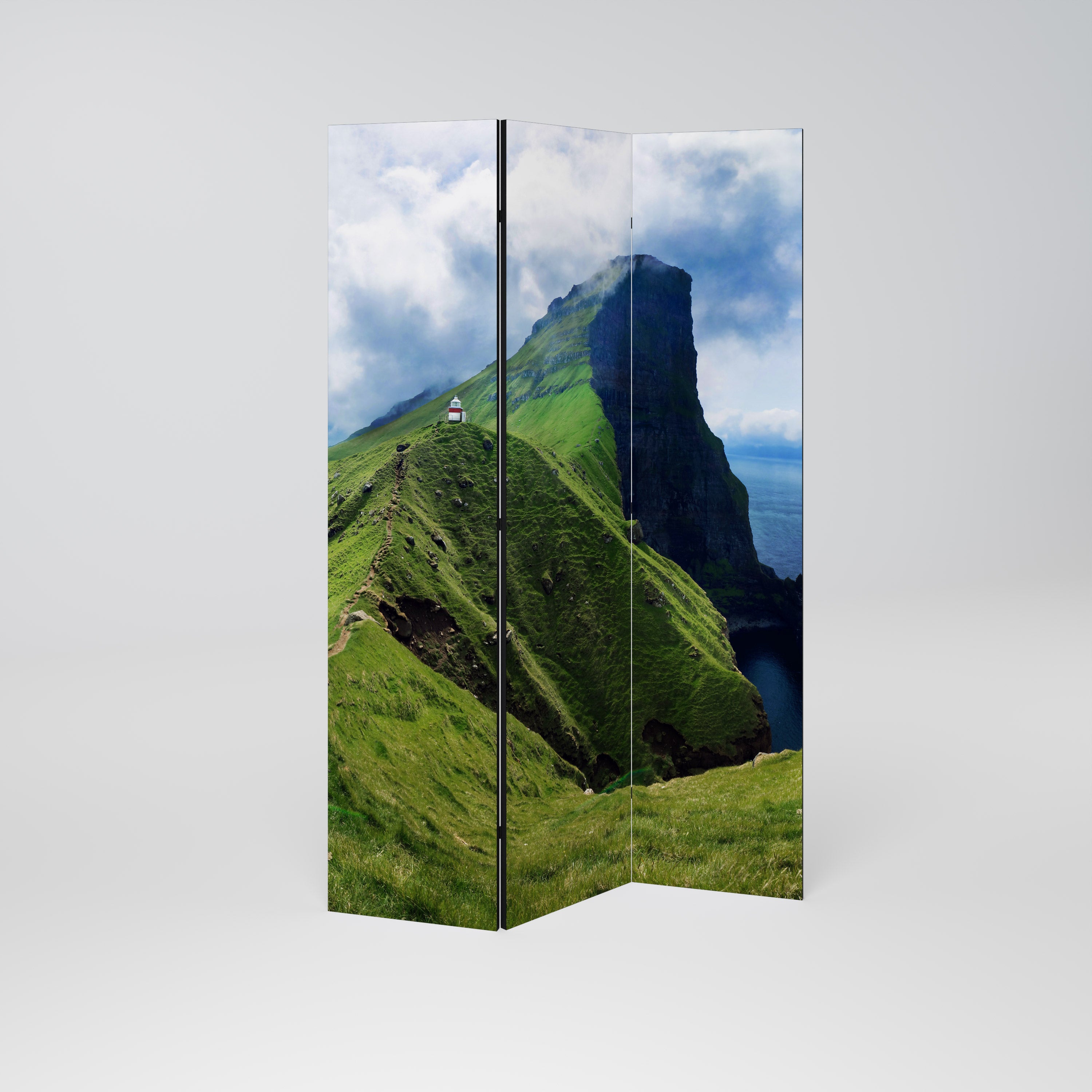 CLIFFS OF TRANQUILITY 3-Panel Room Divider