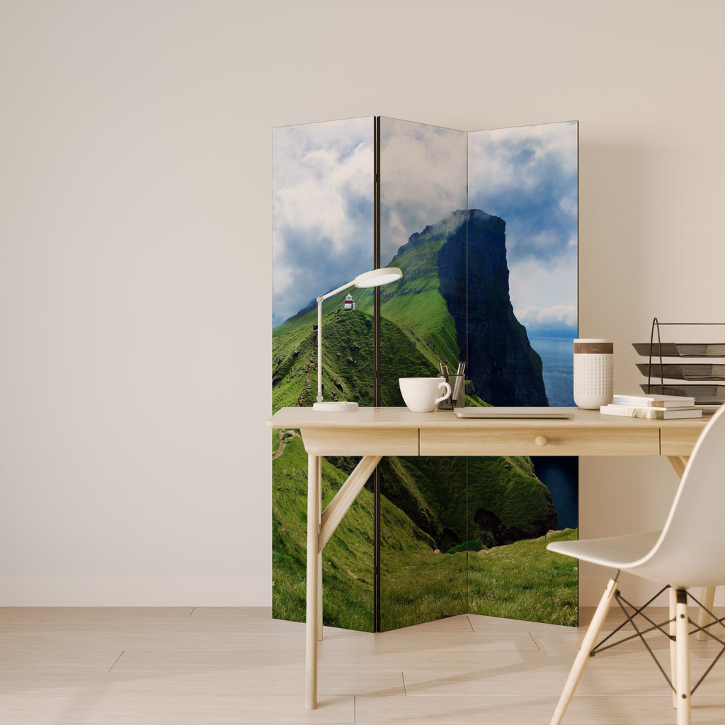 CLIFFS OF TRANQUILITY 3-Panel Room Divider
