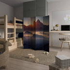 MOUNTAINS AT DAWN 4dílný paraván