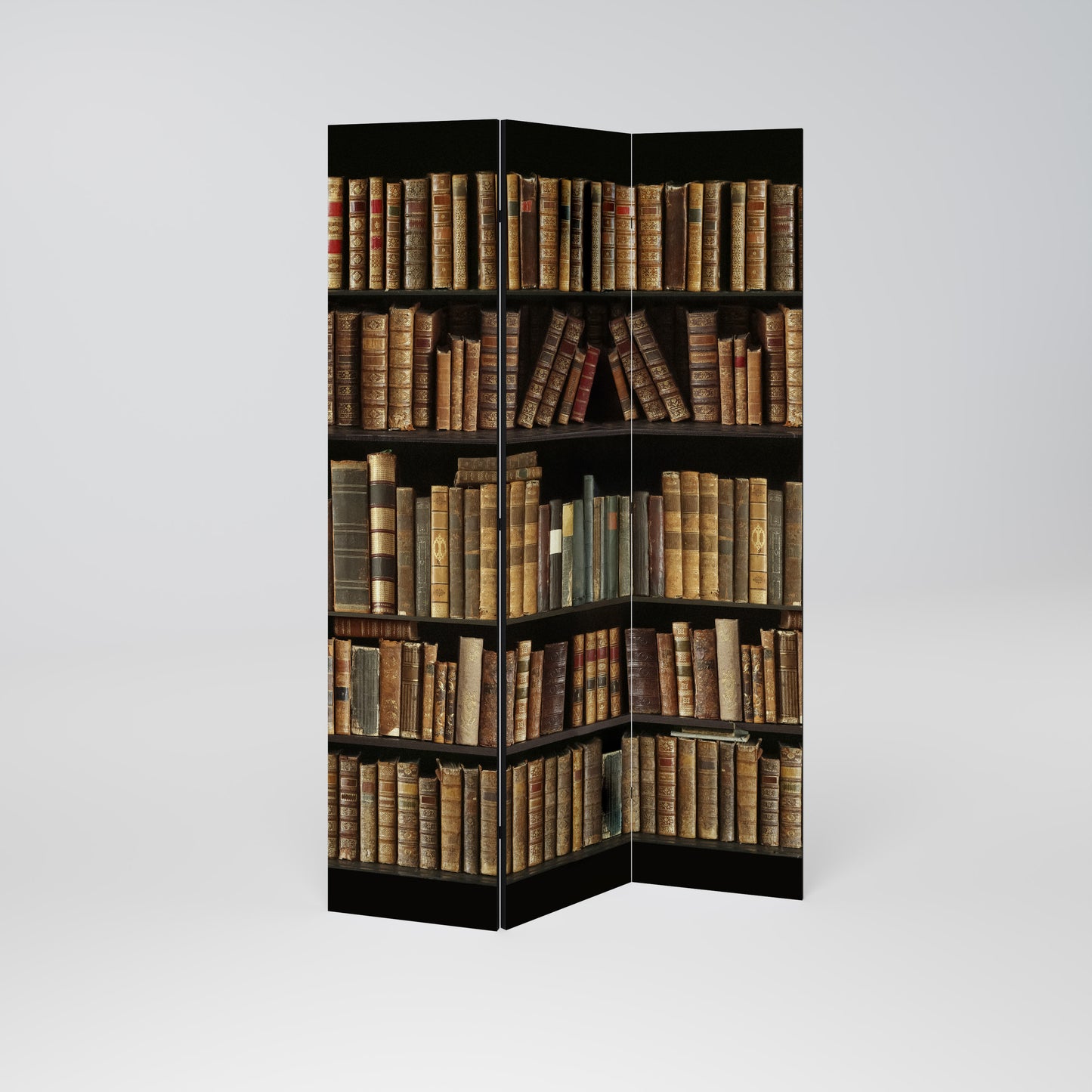 SHELVES OF TIME 3dílný paraván