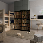 SHELVES OF TIME 4dílný paraván